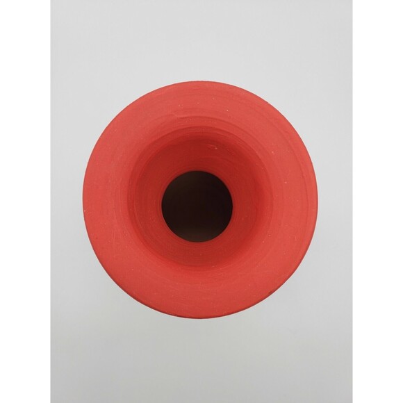 Fratelli Fanciullacci Painted Terracotta Vase Italy MCM RARE Find Egyptian Look - Picture 5 of 12